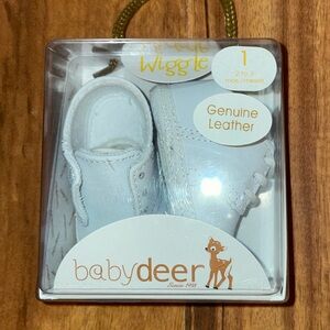 Baby Deer newborn leather shoes